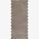 Drifstone Runner Rug Scalloped Edge