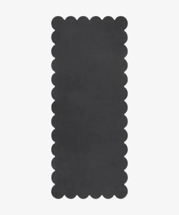 Obsira Runner Rug Scalloped Edge