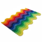 Aura Spectrum Hand Tufted Wool Rug Angled View
