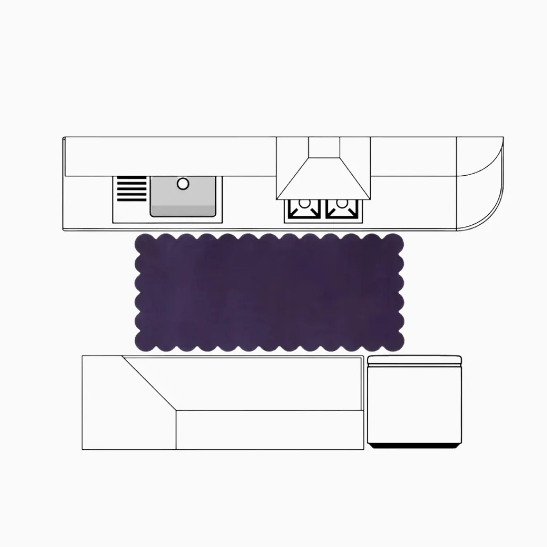 Medium Kitchen Runner Rug Size Guide 2x6 Layout