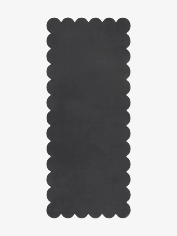 Obsira Runner Rug Scalloped Edge